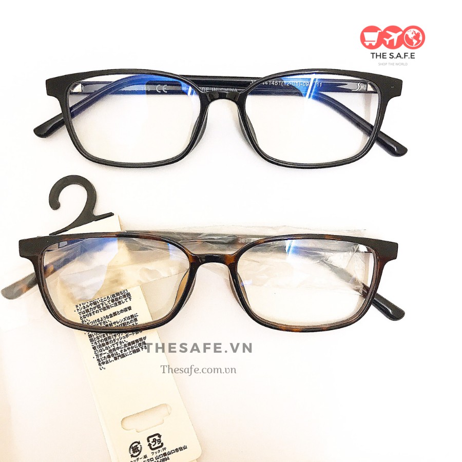Kính uniqlo chính hãng chống tia uv, ánh sáng xanh