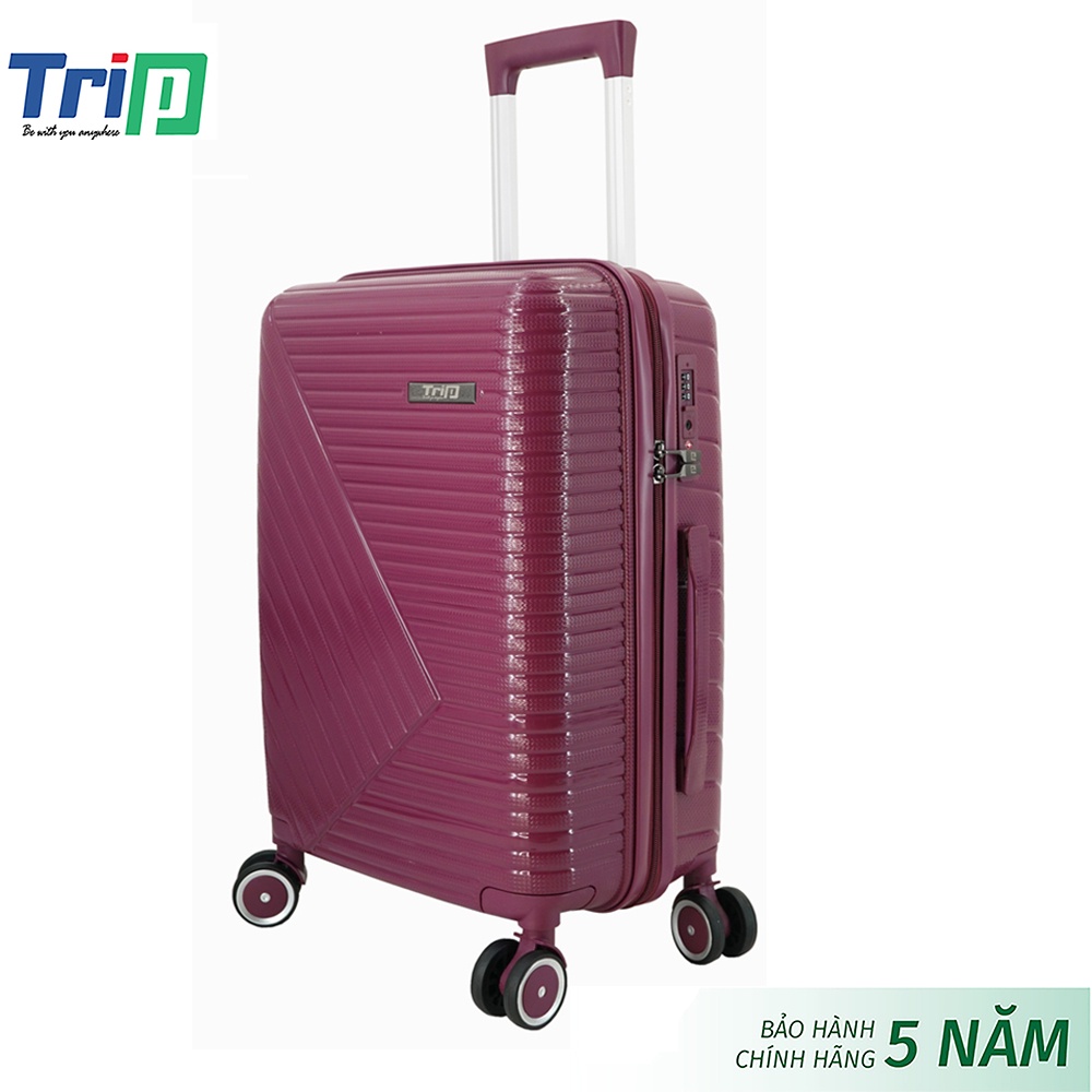 Vali cao cấp chống bể TRIP PP108 size 24inh bảo hành 5 năm