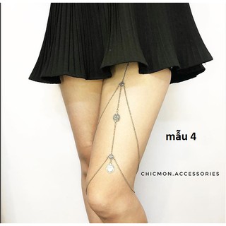 Vòng đùi (body chain) nữ các mẫu