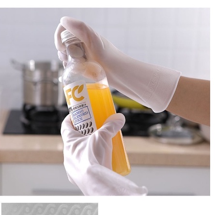 (Siêu rẻ) Găng Tay Cao Su Siêu Dai Hươu, Găng Tay Rửa Bát Cao Su Không Mùi Hôi Siêu Bền