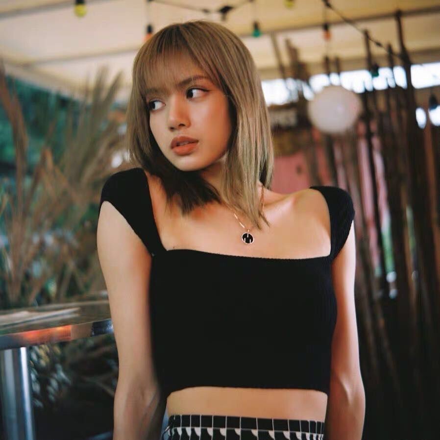 Đan ÁO tank tops sexy Lisa blackpink