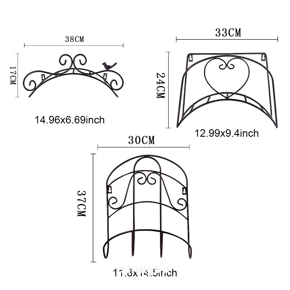 STURDY Giá Đỡ Ống Nước Tưới Cây Phong Cách Retro Thông Dụng