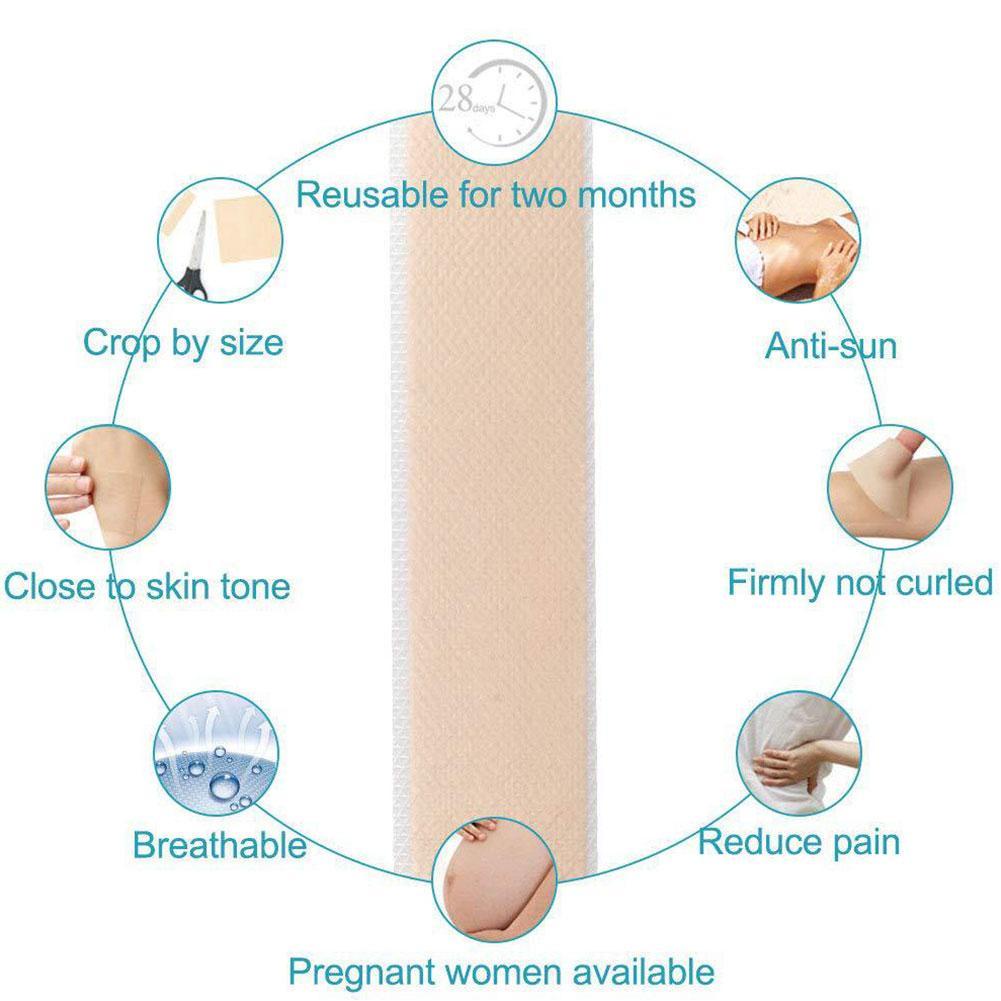 Miếng Dán Silicone Gel Hỗ trợ giảm sẹo Chăm Sóc Da Mạnh Mẽ O4L9