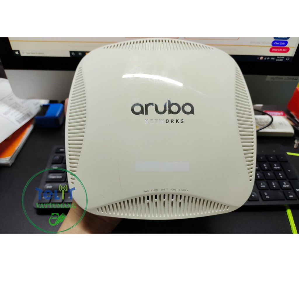 Bộ phát WIFI Chuyên dụng ARUBA 225 chịu tải cao .BH 12 tháng
