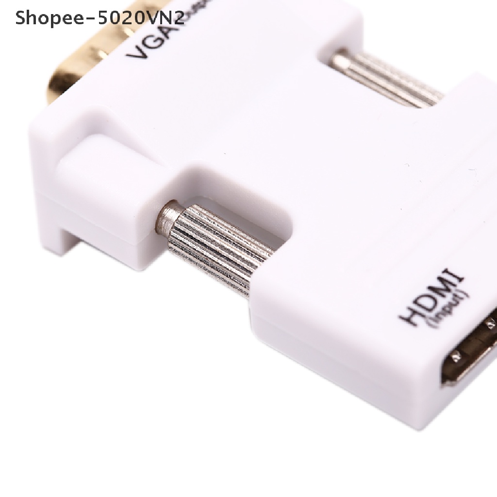 Bộ chuyển đổi HDMI Female to VGA Male cho Laptop/PC sang TV/HDTV