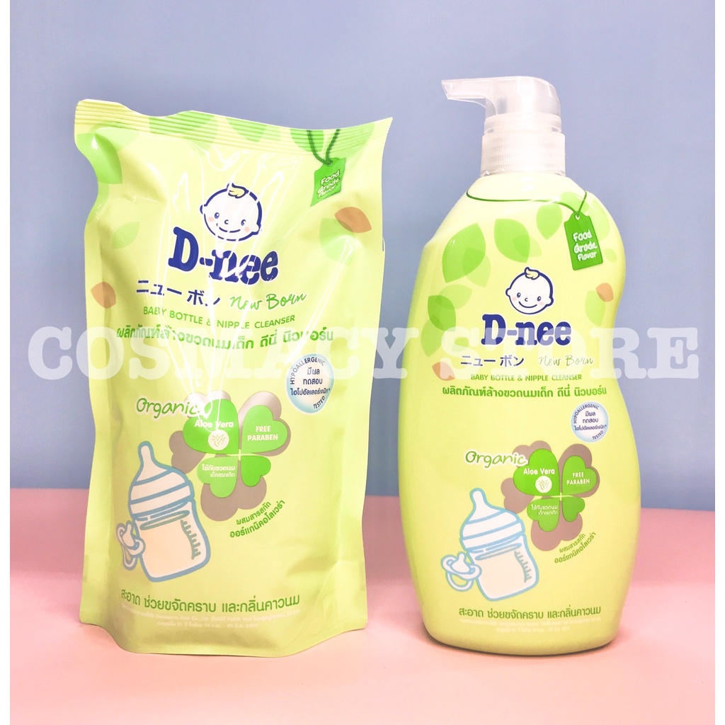 Dung Dịch Rửa Bình Sữa Dnee 620ml