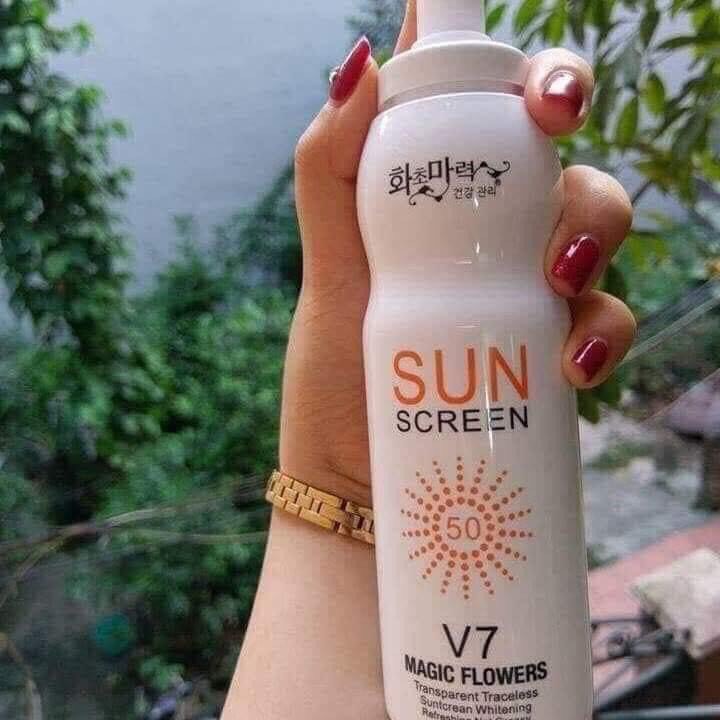 ✔️Kem chống nắng V7 SUN SCREEN SPF 50 PA+++