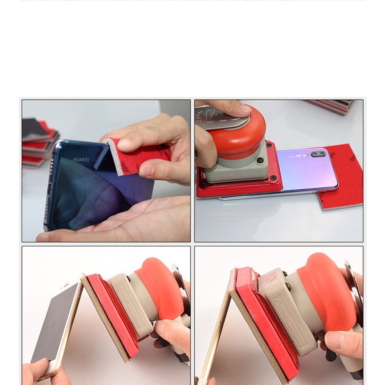 Nhám xốp 3M P400 P500-P600 P800 P1500 P2000 P3000 chà nhám đánh bóng - Soft sanding sponge #180 - #3000 SONQUANGPHU8856