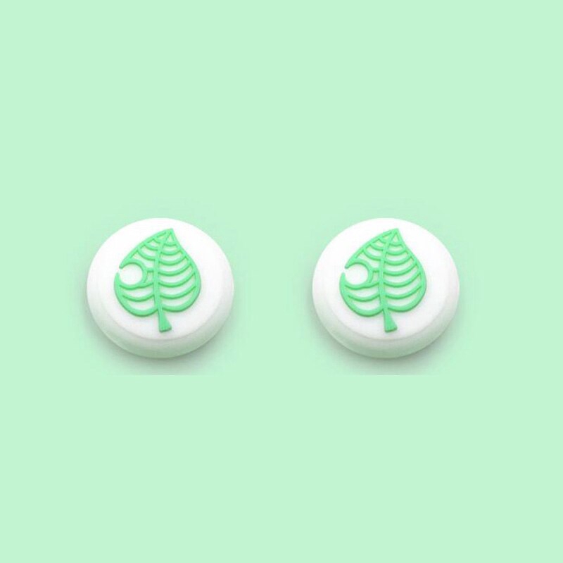 Animal Crossing Silicone Joystick Thumb Caps for Nintendo Switch NS / Lite Joy-Con Stick Grip Analog Cover Case 2Pcs