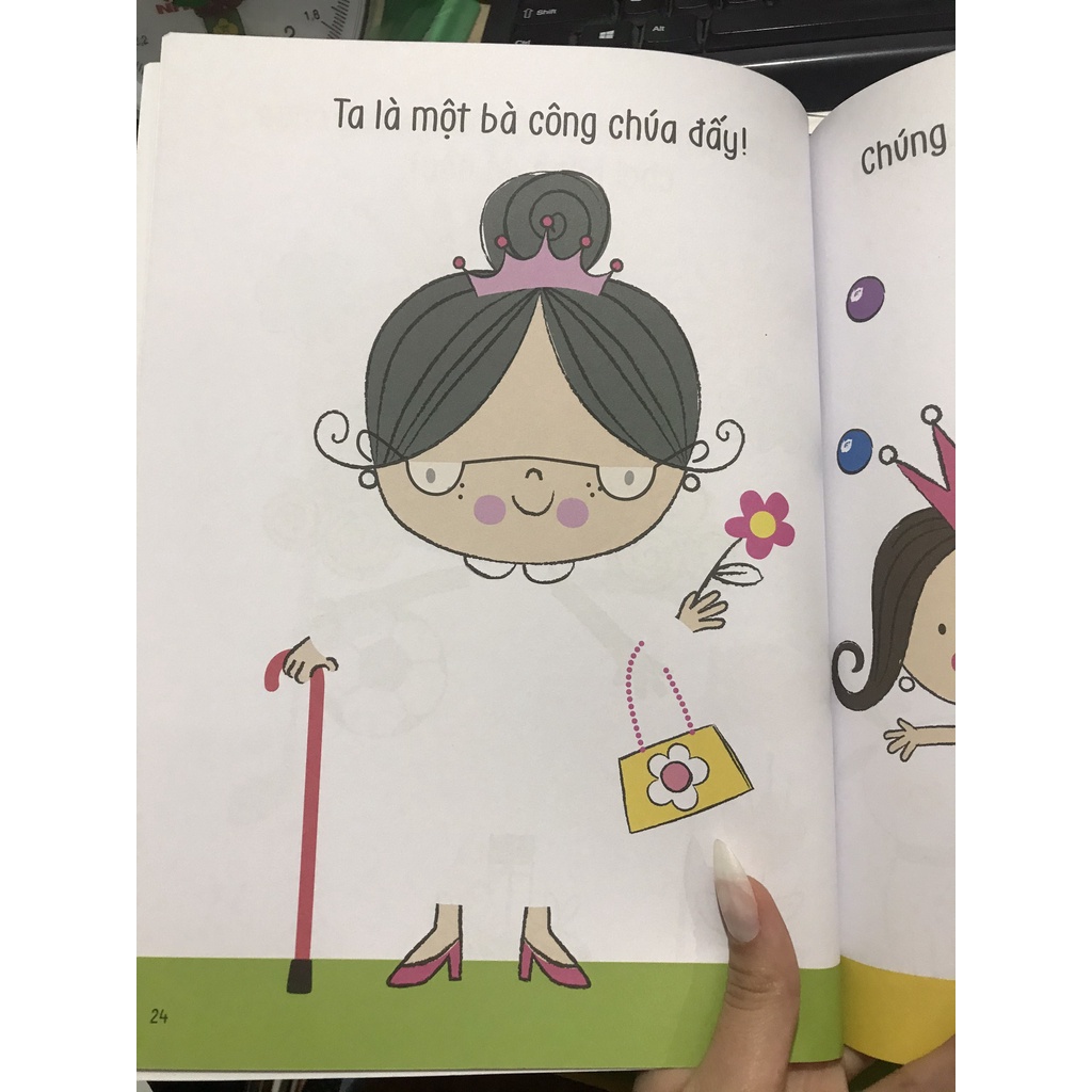 Sách - 50 cách vẽ trang phục cho...- Những nàng công chúa xinh đẹp (Đinh Tị )