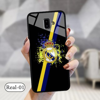 Ốp lưng 3D in logo đội bóng cho Samsung Galaxy J6 PLUS