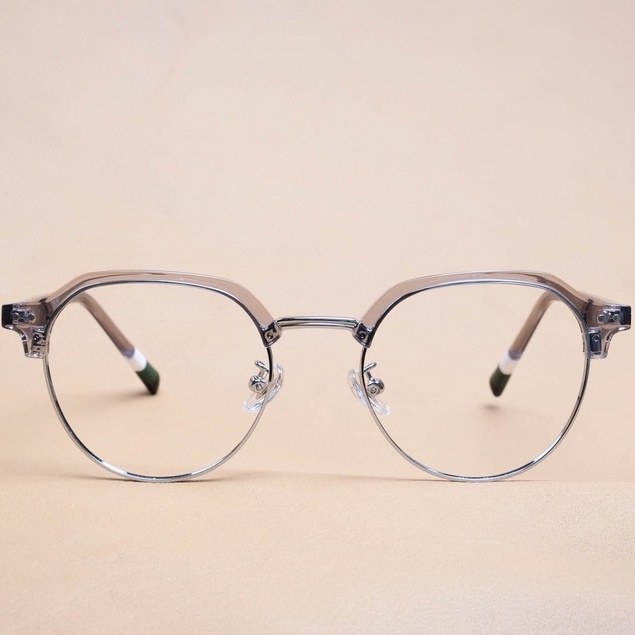 Gọng Kính Cận Hợp Kim Tròn Shady Unisex G2166 (Nhiều Màu)