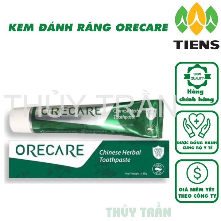 KEM ĐÁNH RĂNG ORECARE - TIENS (tuýp 135g)