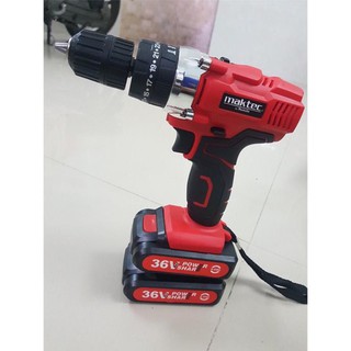 [BH 6 THÁNG] Khoan pin 36v maktec có búa