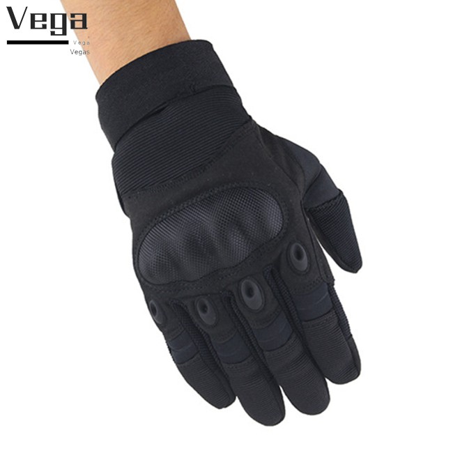 tfh Outdoor Touch Screen Hard Knuckle Full Finger Gloves