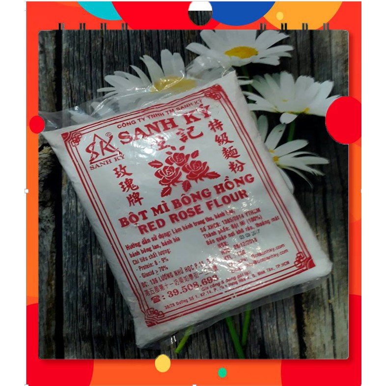 [Mã 156FMCGSALE hoàn 8% đơn 500K] [RẺ VÔ ĐỊCH] Bột mì hoa hồng đỏ 1kg