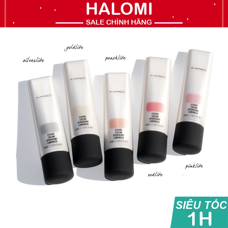 Kem Lót Căng Bóng Mac 50ml Chính Hãng HALOMI Tăng Cường Độ Ẩm Bắt Sáng Tối Ưu