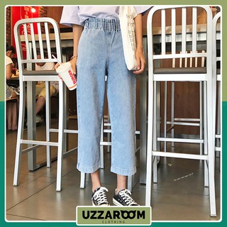 Quần Jean ống suông Ulzzang - Quần Ulzzang Korea Style