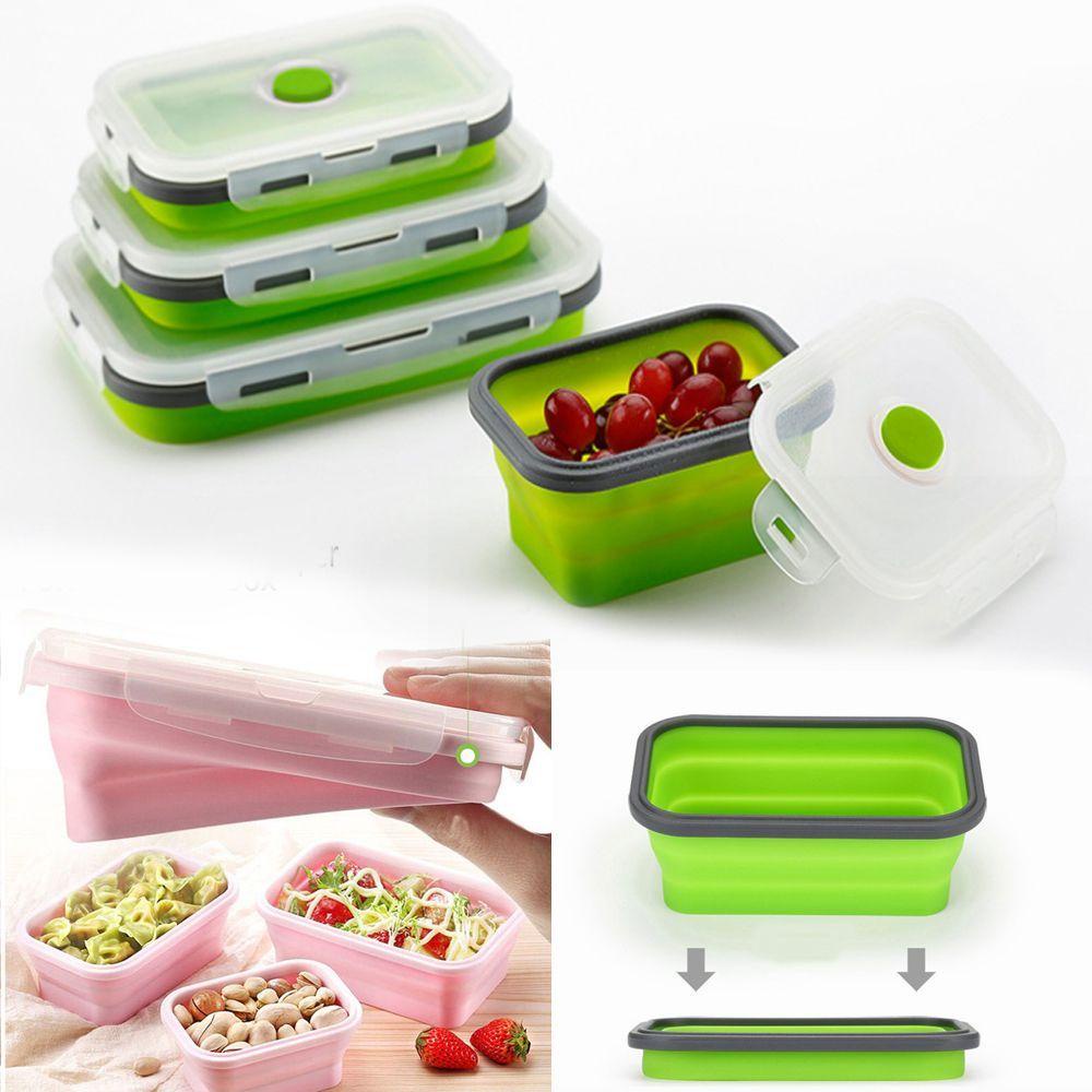 SUYO Hộp Đựng Cơm Trưa Bằng Silicone Thân Thiện Với Môi Trường