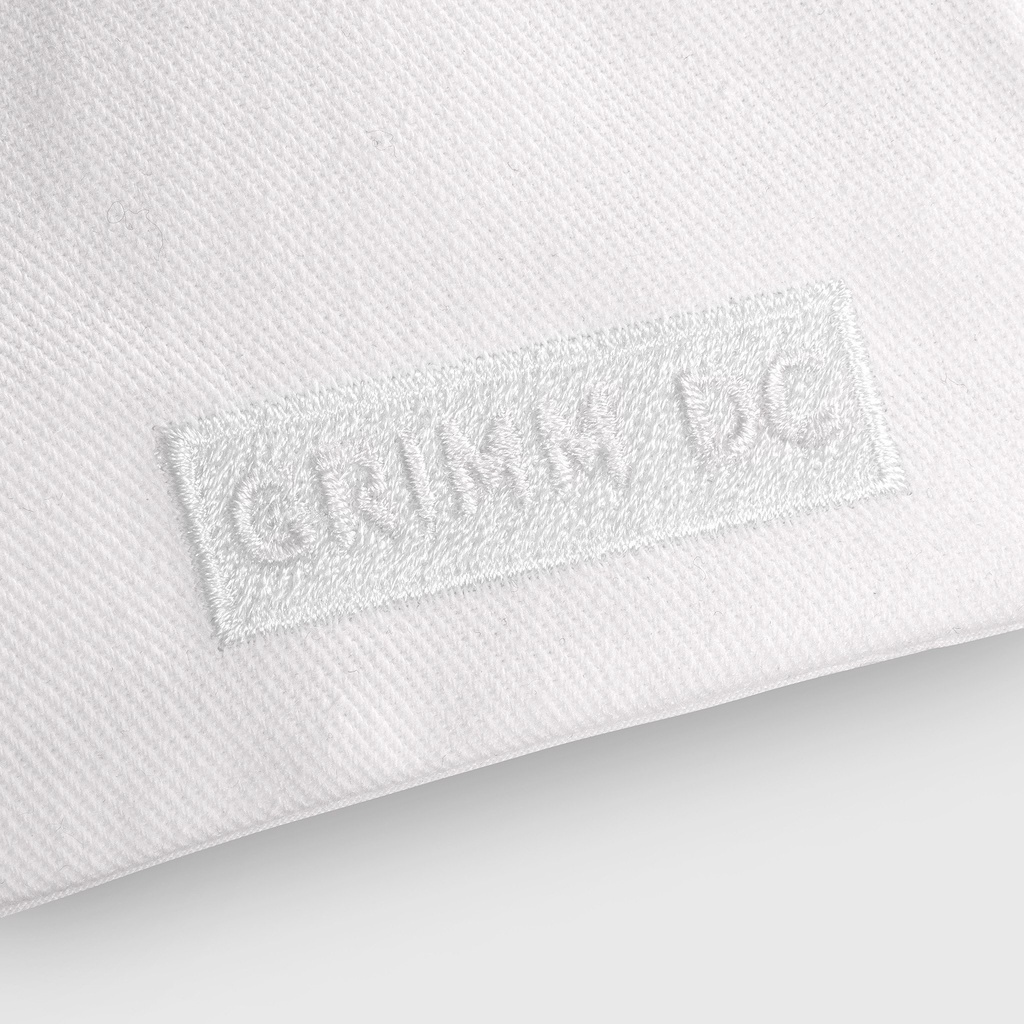 Grimm DC Nón Blank cap | White (form cứng)