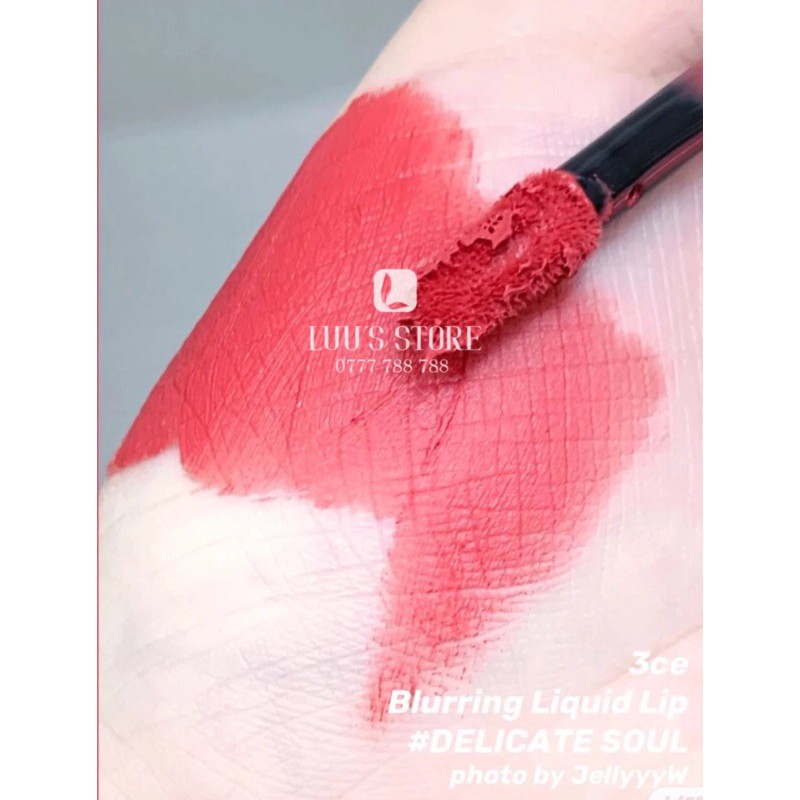 Son 3CE Blurring #Delicate Soul - Hồng San Hô
