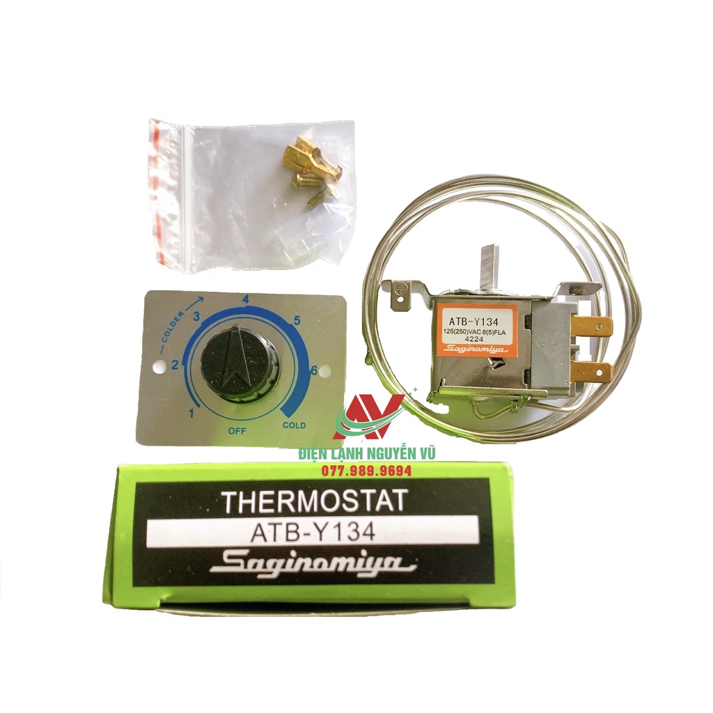 Thermostat tủ lạnh dùng cho ngăn mát 134