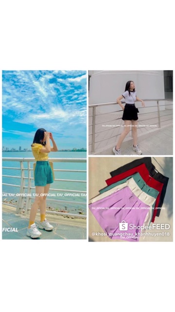QUẦN SOOC CÚC BẤM CẠP SIÊU CAO
