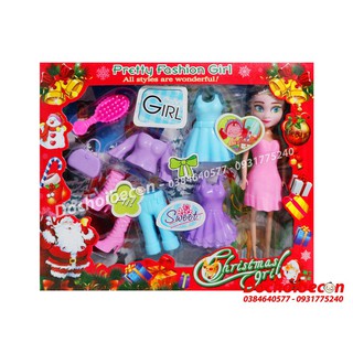 Búp bê thay trang phục quần áo nhựa 108/115