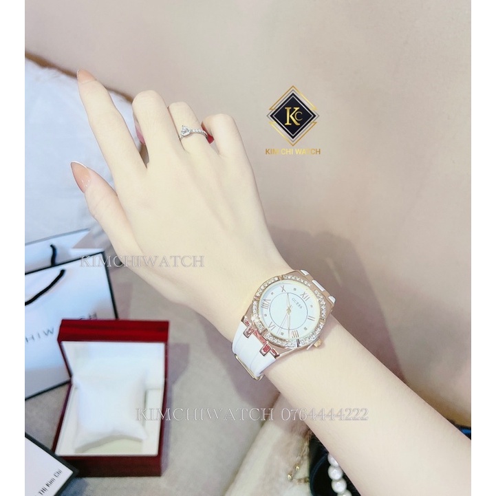 Đồng hồ nữ GU.ESSS  dây cao su mang bền