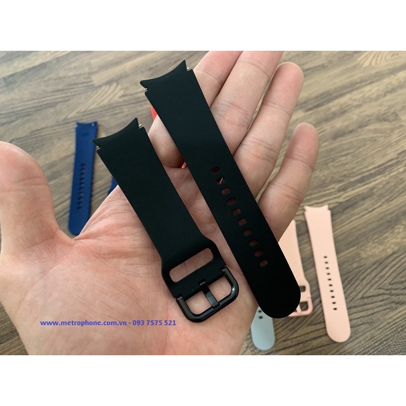 Dây cao su dẻo thay thế cho đồng hồ samsung watch 4