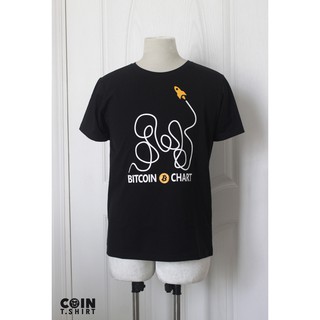 Áo thun Chart Bitcoin Moon (cointshirt), Binance, Bitcoin