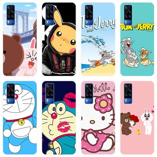 Ốp điện thoại TPU silicon mềm thời trang đáng yêu cho Vivo Y51 2020