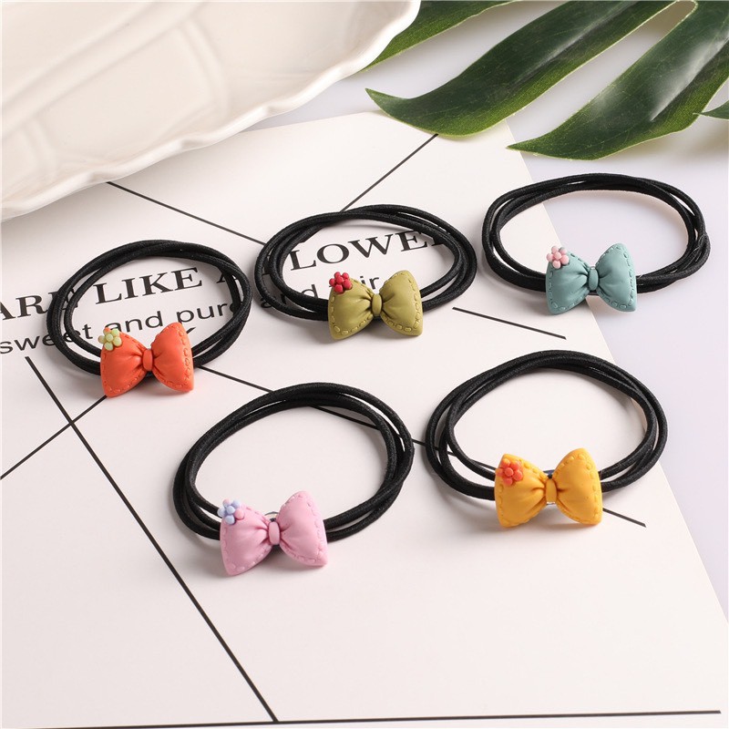 Cột tóc nơ xinh đủ màu lựa chọn