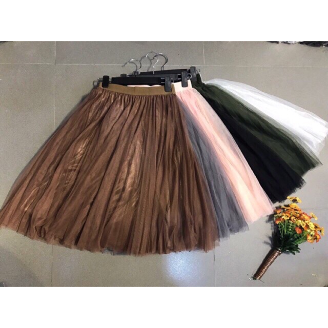 CHÂN VÁY CÔNG CHÚA DÁNG NGẮN CẠP CHUN MS70288