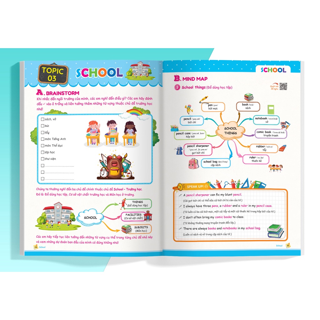 Sách Mindmap Vocabulary Học Nhanh Từ Vựng Tiếng Anh Bằng Sơ Đồ Tư Duy