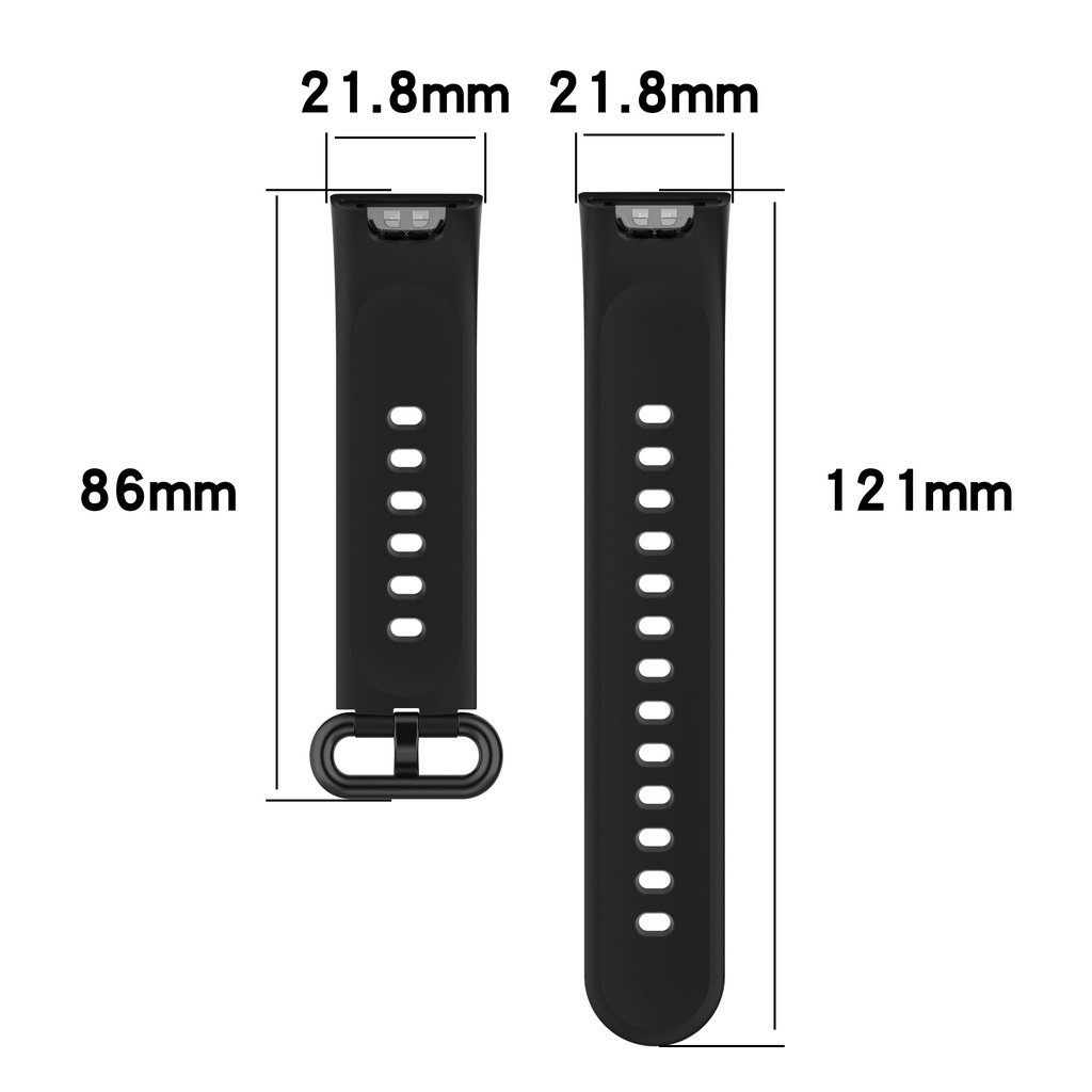 Dây đeo silicon mềm thay thế cho đồng hồ thông minh Xiaomi Redmi Watch 2 Lite