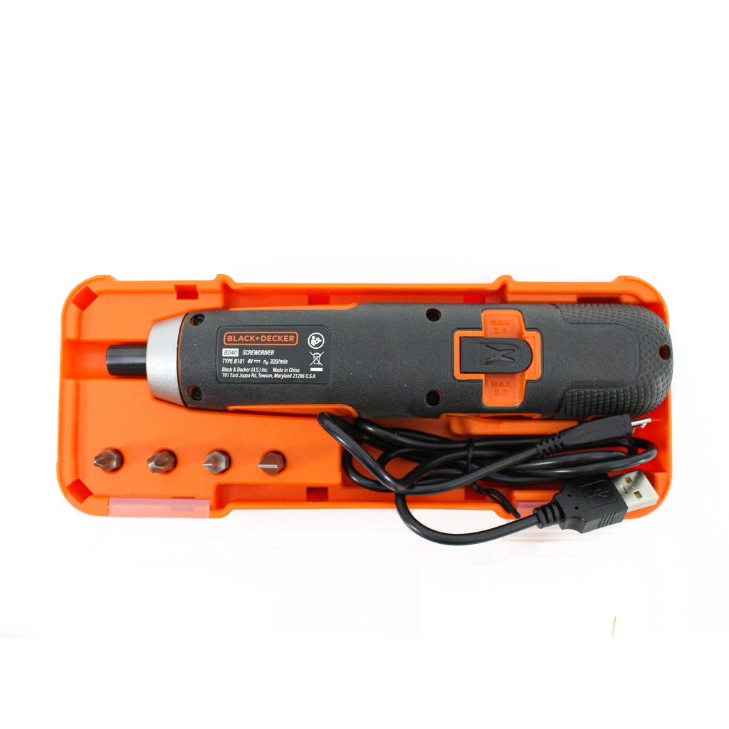 Máy vặn vít cầm tay 4V Black &amp; Decker BD40K4-B1