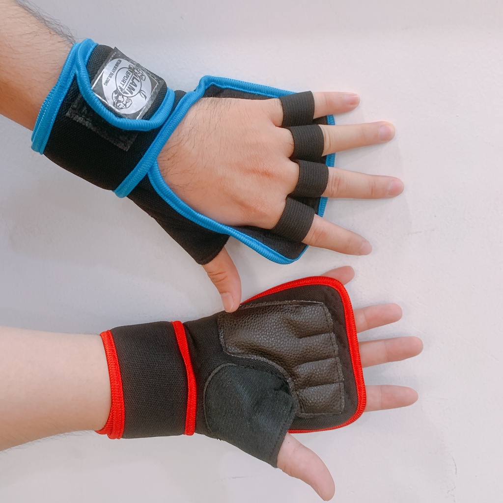 Bao Tay Dán Nhanh - BAO TAY TẬP GYM - Thương Hiệu Lâm Sport - Chất liệu thể thao -