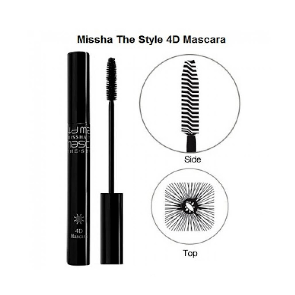 Mascara 4D Làm Dày Mi Missha The Style 4D