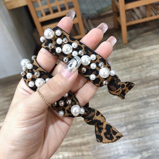 Dây Buộc Tóc Đính Hạt Nhiều Màu