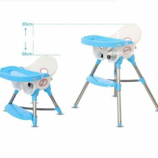 Ghế ăn dặm kèm bập bênh cho bé
