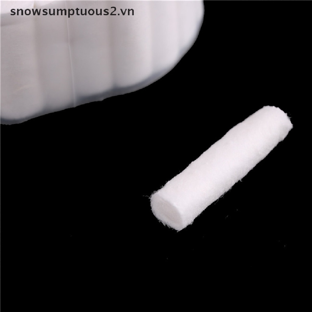 Bộ 50 Cuộn Chỉ Cotton Thấm Hút Tốt 10 * 38mm Chuyên Dụng Cho Nha Khoa