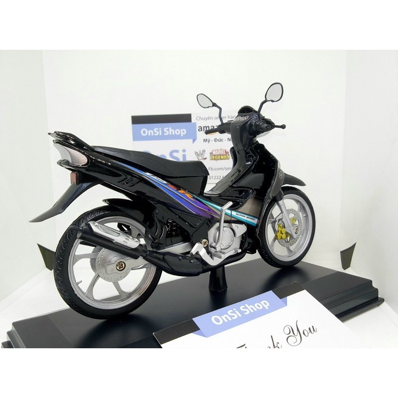 YAMAHA YAZ 125cc  MÔ HÌNH XE MOTOR TỈ LỆ 1/12