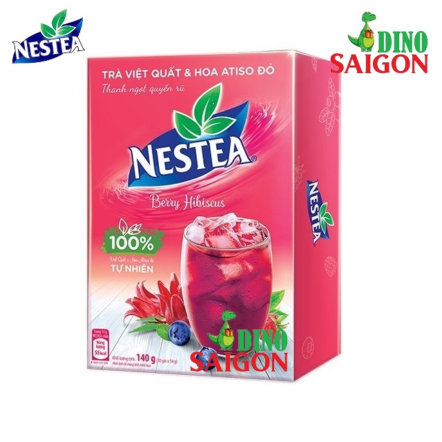 Trà NESTEA Các Vị Hoa Quả, Chanh, Việt Quất & Hoa Atiso Đỏ, Vải & Hương Hoa Lài và Trà Sữa