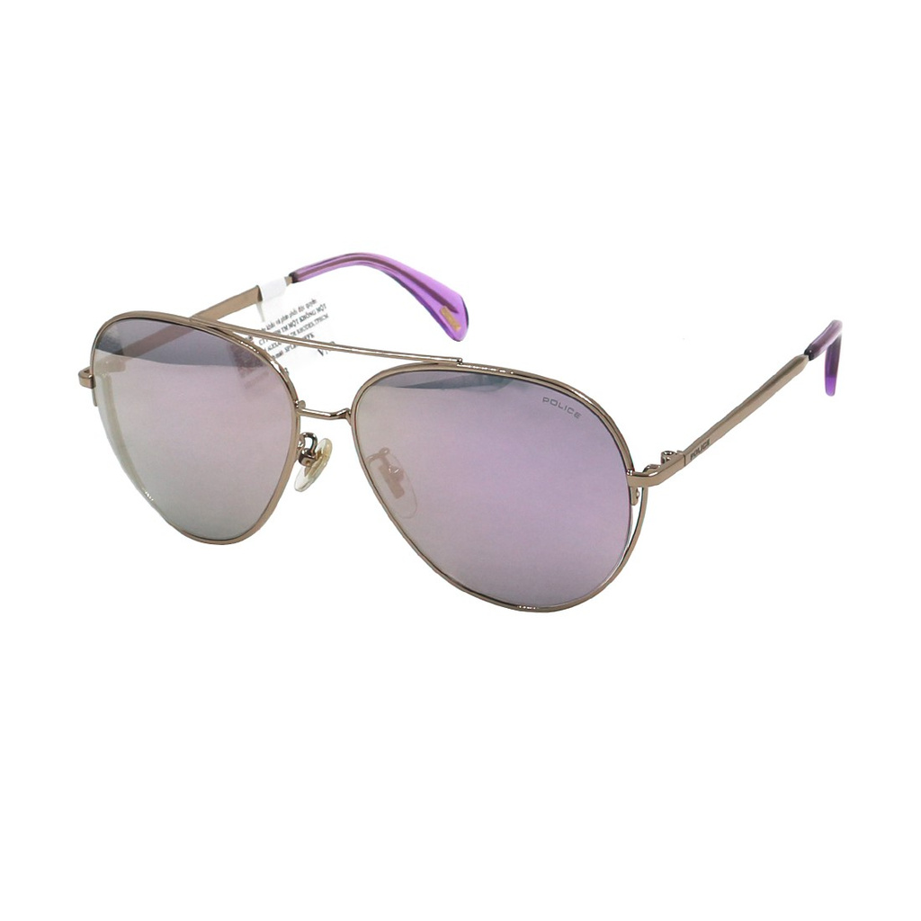 Kính mát nam nữ Police SPL835 8FFK màu sắc thời trang chính hãng, thiết kế dễ đeo bảo vệ mắt