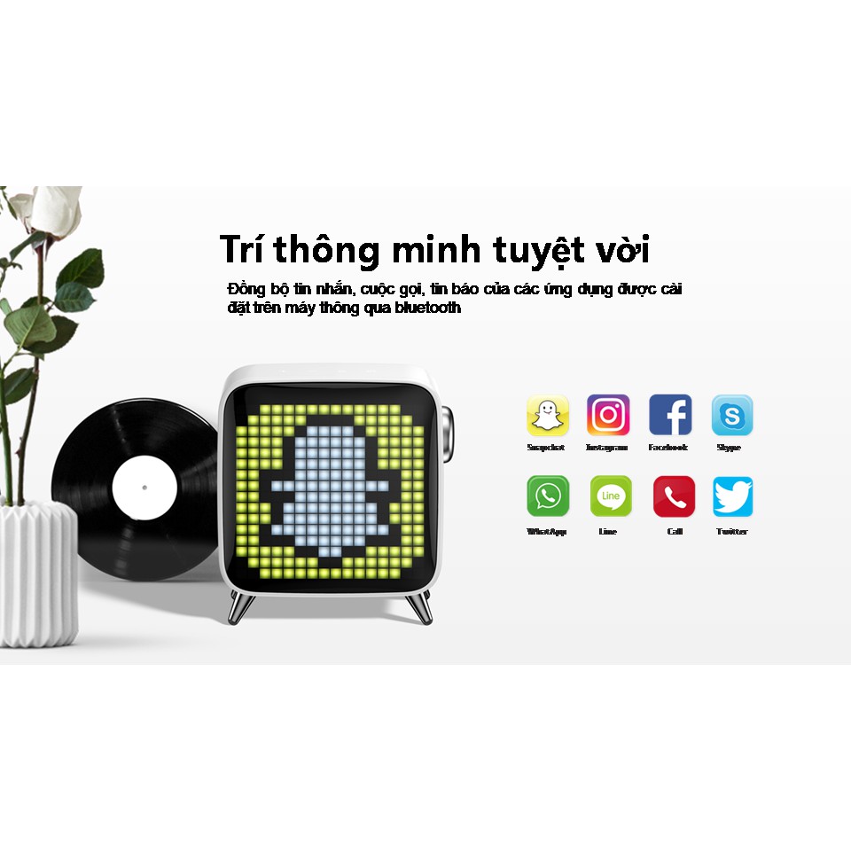 Loa Bluetooth Divoom Tivoo Max 40W - Hàng Chính Hãng Bảo Hành 12 Tháng