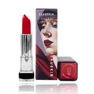 (Nhiều màu) - Son Lâu trôi Siêu dưỡng Beauskin Crystal Lipstick 3.5g Hàn Quốc