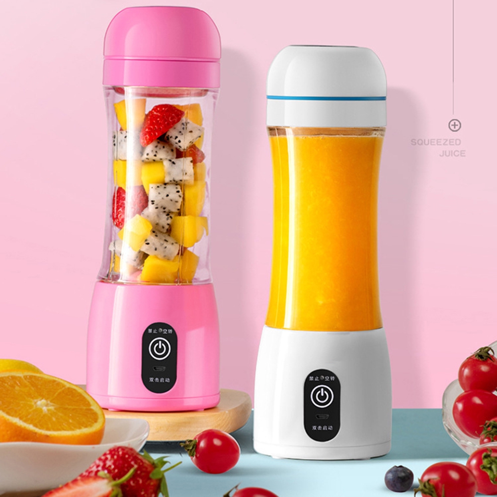 Máy Xay Sinh Tố Mini Cầm Tay 400ml 6 Cánh