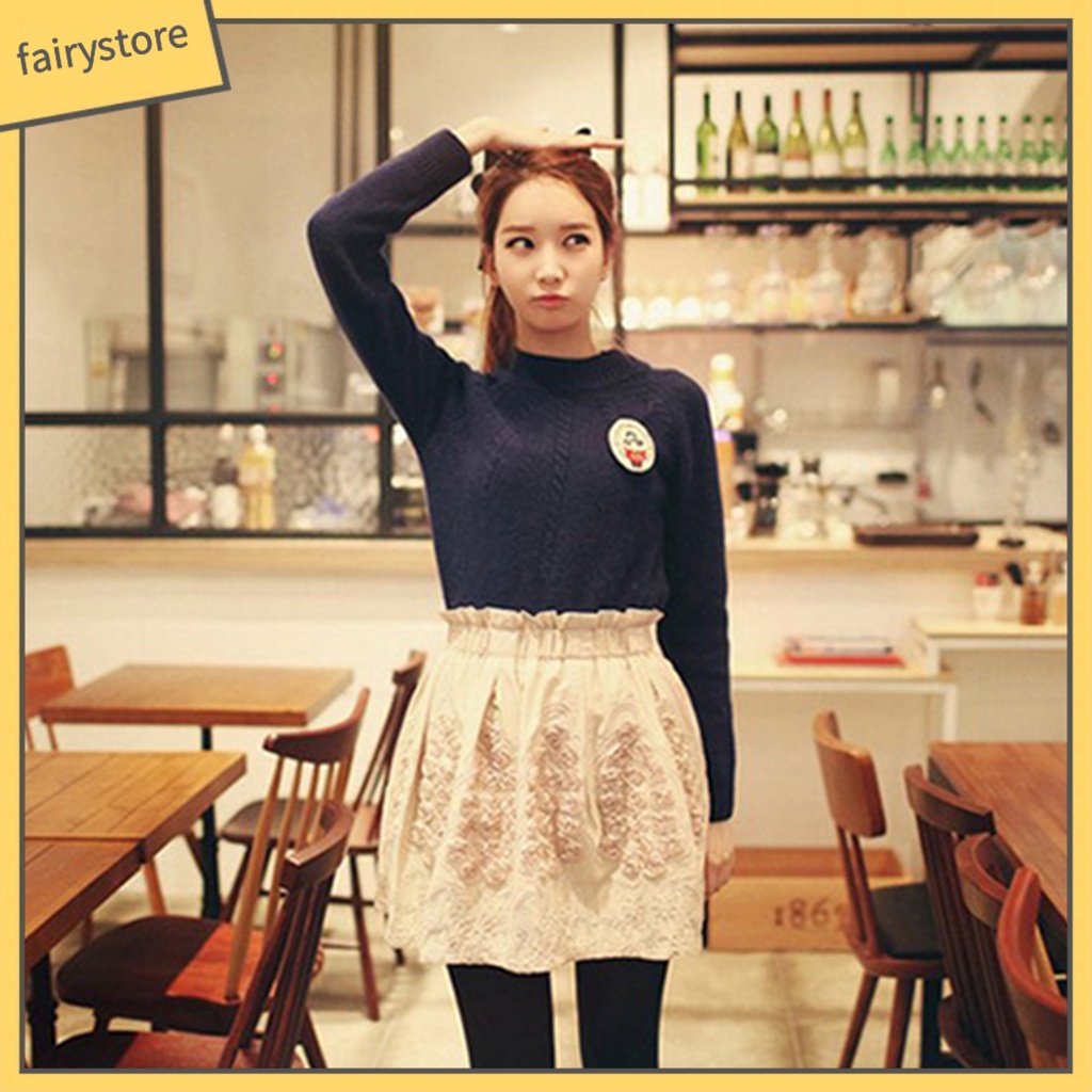 Dây buộc tóc nơ vải satin dễ thương cho nữ