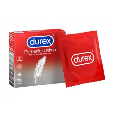 Bao cao su Durex Fetherlite Ultima hộp 3 bao và hộp 12 bao